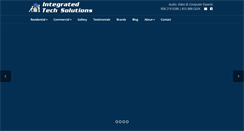 Desktop Screenshot of integratedtechsolutions.com